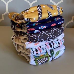 Alva Snappy Cloth Pocket Diapers
